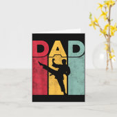 Dad Design - Vaderdag Martial Arts Taekwondo Kaart (Gele Bloem)