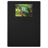 DAD Digital Collage - Speciaal Pocket Journal Klembord (Achterkant)