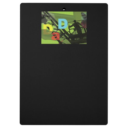 DAD Digital Collage - Speciaal Pocket Journal Klembord (Achterkant)