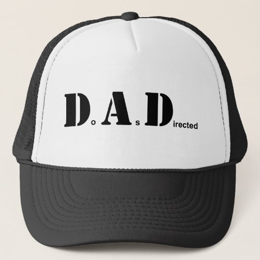 DAD, doe zoals geleid Trucker Pet (Voorkant)