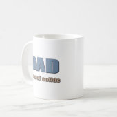 DAD: Doer of Solids Koffiemok (Voorkant links)