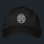 Dad Eenvoudige Moderne Typografie Custom Geborduurde Pet<br><div class="desc">Dad Simple Modern Typography Custom Embroidered Baseball Pet is voorzien van de eenvoudige moderne geborduurde tekst "Dad". Perfect als cadeau voor vader voor Vaderdag,  Kerstmis,  verjaardag en meer. Creëer door Evco Studio www.zazzle.com/store/evcostudio</div>