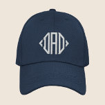 Dad Eenvoudige Moderne Typografie Custom Geborduurde Pet<br><div class="desc">Dad Simple Modern Typography Custom Embroidered Baseball Pet is voorzien van de eenvoudige moderne geborduurde tekst "Dad". Perfect als cadeau voor vader voor Vaderdag,  Kerstmis,  verjaardag en meer. Creëer door Evco Studio www.zazzle.com/store/evcostudio</div>