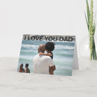 DAD- EN DAUGHTER-VADERDAG-KAART KAART