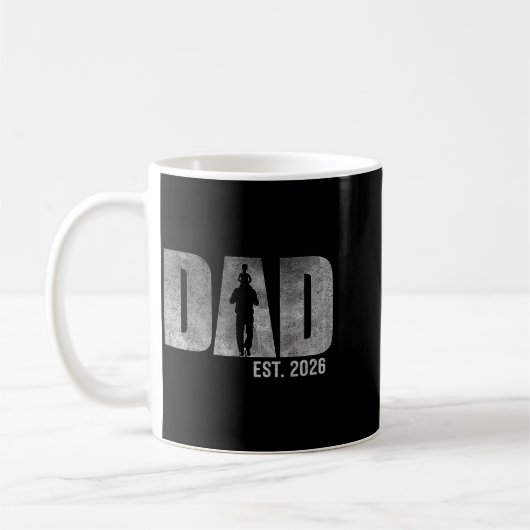 Dad Est. 2026 Father 2026 Loading New Dad 2026  Koffiemok (Links)