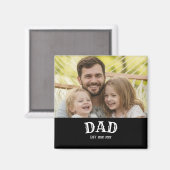 Dad Est Persoonlijk 20XX Magneet (Voorkant / Achterkant)