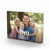 Dad Est. Year Name Number Bold Font Photo Block Fotoblokken (Rechts)