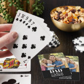 Dad Est. Year Name Number Bold Font Photo  Pokerkaarten (Insitu)