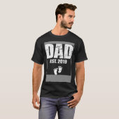 Dad established 2019 t-shirt (Voorkant volledig)