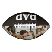 Dad Established Black Fun 3 Photo American Football (Voorkant)