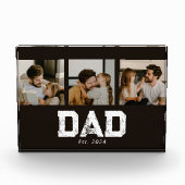 Dad Established Black Fun 3 Photo Fotoblokken (Voorkant)