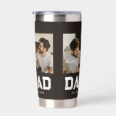 Dad Established Black Fun 3 Photo Geïsoleerde Drinkbeker (Rechts)