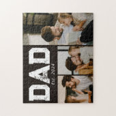 Dad Established Black Fun 3 Photo Legpuzzel (Verticaal)