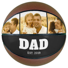 Dad Established Bold Black 3 Photo Basketbal