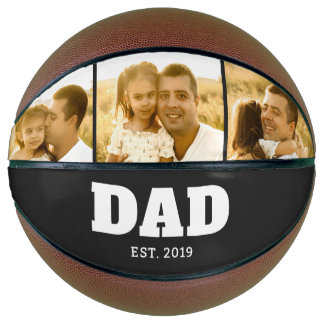 Dad Established Bold Black 3 Photo Basketbal