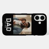 Dad Established Bold Black Photo Case-Mate iPhone Case (Achterkant (horizontaal))