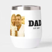 Dad Established Bold White Photo (Achterkant)