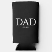 Dad Established Classic Caps Black Seltzer Blikjeskoeler (Voorkant)