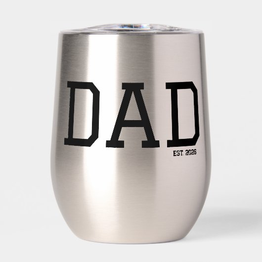 Dad Established Customizable Year Father's Day (Voorkant)