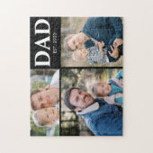 Dad Established Fathers Day 3 Picture Legpuzzel (Verticaal)