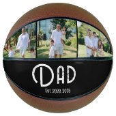 Dad Established Grunge text 3 photo Basketbal (Voorkant)