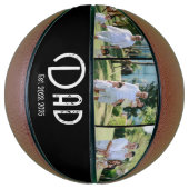 Dad Established Grunge text 3 photo Basketbal (Verticaal)