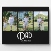 Dad Established Grunge Text 3 Photo Fotoplaat (Voorkant)