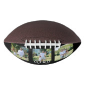 Dad Established Grunge Text Black 3 Photo American Football (Voorkant)