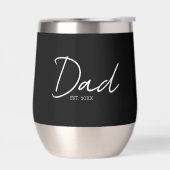 Dad Established Minimal Modern Script Black (Links)