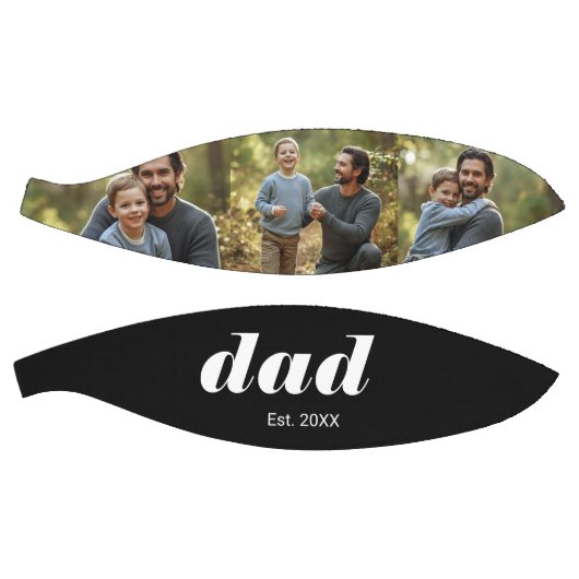 Dad Established Modern 3 Photo Basketbal (Panelen)