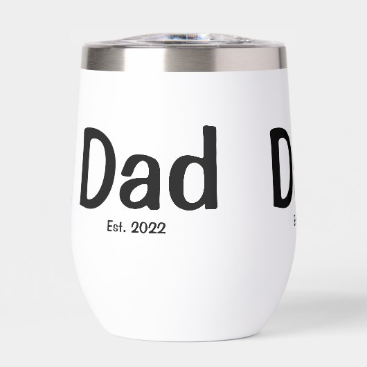 Dad Established New Dad Gift  (Voorkant)