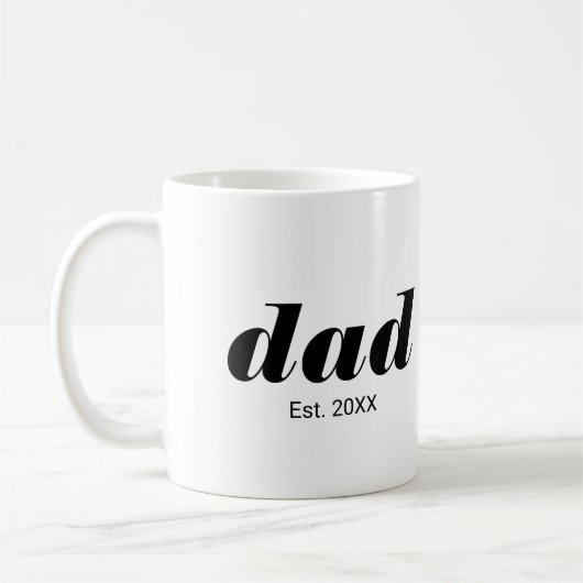 Dad Established New Dad Gift Koffiemok (Links)