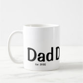 Dad  Established New Dad Gift  Koffiemok (Links)