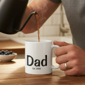 Dad  Established New Dad Gift  Koffiemok