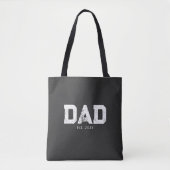 Dad Established New Dad Gift Tote Bag (Voorkant)