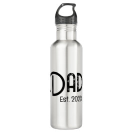 Dad Established New Dad Gift Waterfles