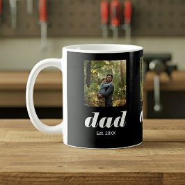 Dad Established Photo Father's Day Koffiemok