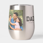 Dad Established Photo Modern Typography New Dad (Achterkant)