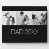 Dad Established Three Photo Modern  Fotoplaat (Voorkant)