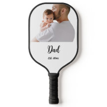 Dad Established Year Black Modern Script 