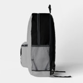 Dad Established Year Names Bold Font Bedrukte Rugzak (Rechts)