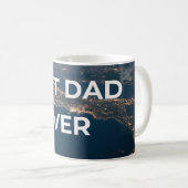 Dad Ever Custom Mok – gepersonaliseerde koffiebeke (Voorkant rechts)