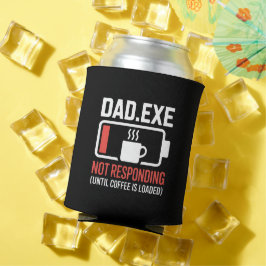 Dad.exe Koffie Reageert Niet Tech Coder Drank Blikjeskoeler