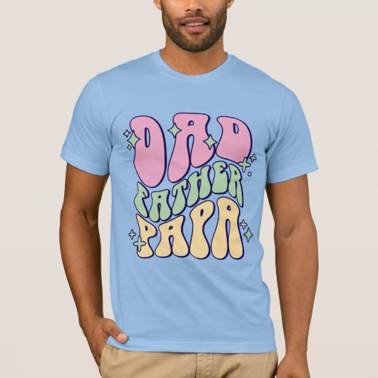 Dad Father Papa T-shirt (Voorkant)