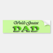 Dad Fathers Day Bumpersticker (Voorkant)