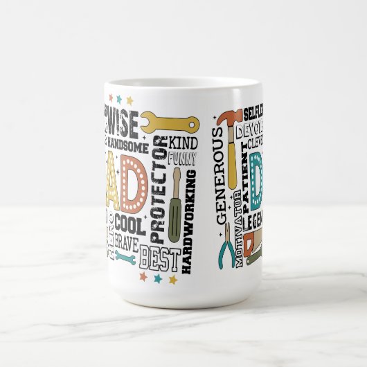 Dad Fathers Day Koffiemok (Center)