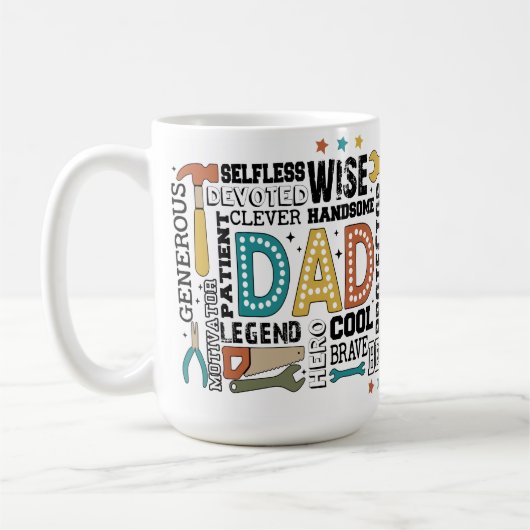 Dad Fathers Day Koffiemok (Links)