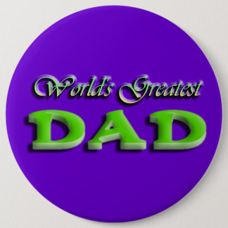 Dad Fathers Day Ronde Button 6,0 Cm