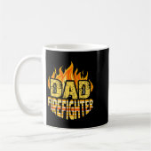Dad Firefighter Fireman Gift Proud Firefighter Quo Koffiemok (Links)