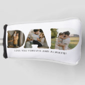 DAD Foto Collage  Golfheadcover (Voorkant)